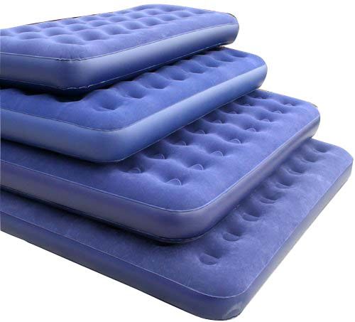 Inflatable PVC Double Bed  available for Camping 