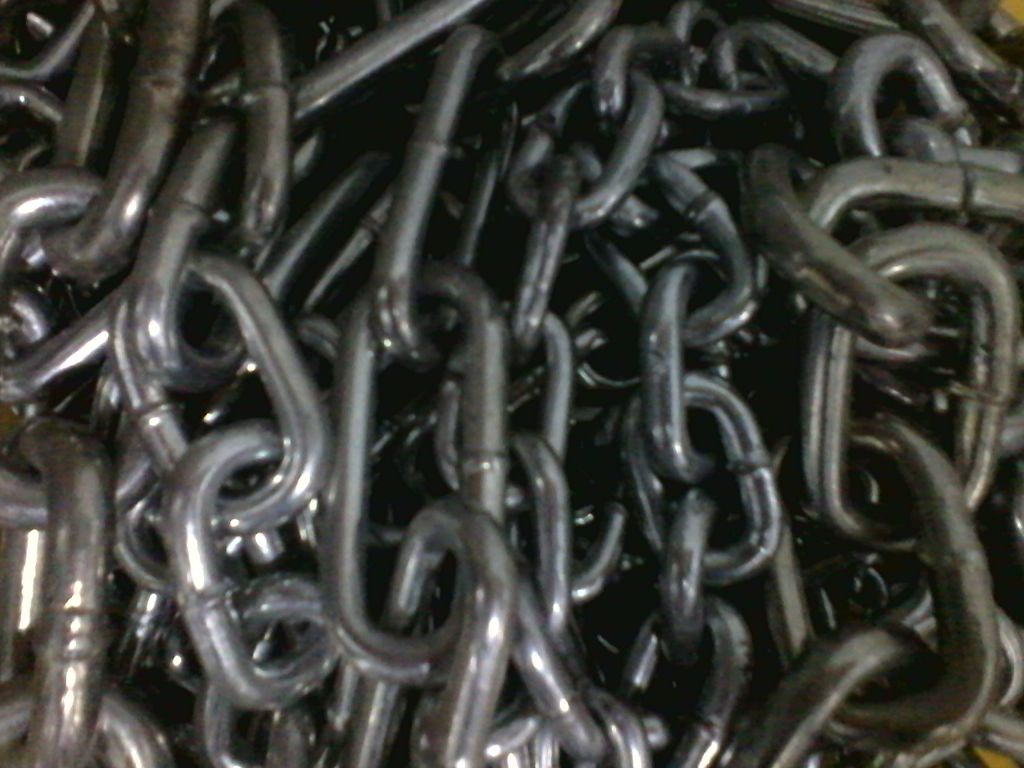 DIN763 steel link chain