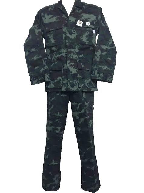 Green digital ripstop military uniform camouflage