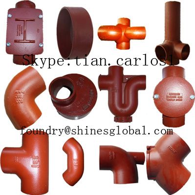 cast iron soil pipe fittings