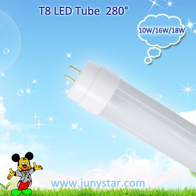 LED tube light T8 280Ã‚Â°
