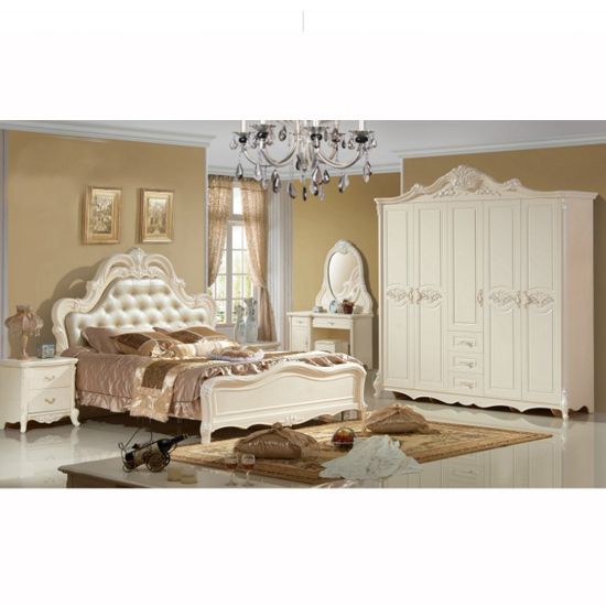 European style beds furniture 