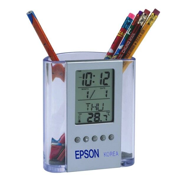 Multifunction digital pen holder with Digital Clock and Calendar.made in china