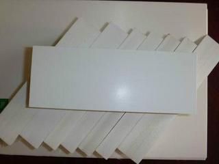 White PVC foam sheet