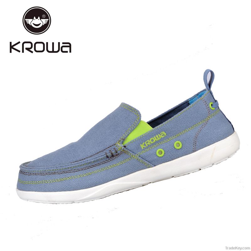 New Mens' Croc walu classic canvas boat shoes varies color and size