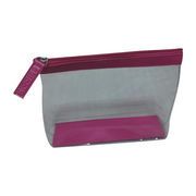 Transparent toiletry bag