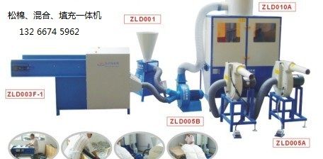 pillow&cushion automatic weighing & filling line 