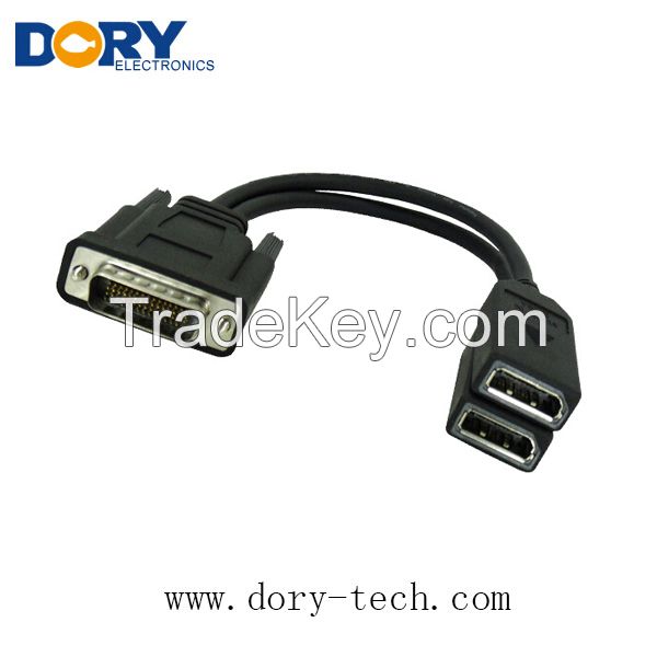 Defination DMS59 to dual displayport dp cable accept paypal