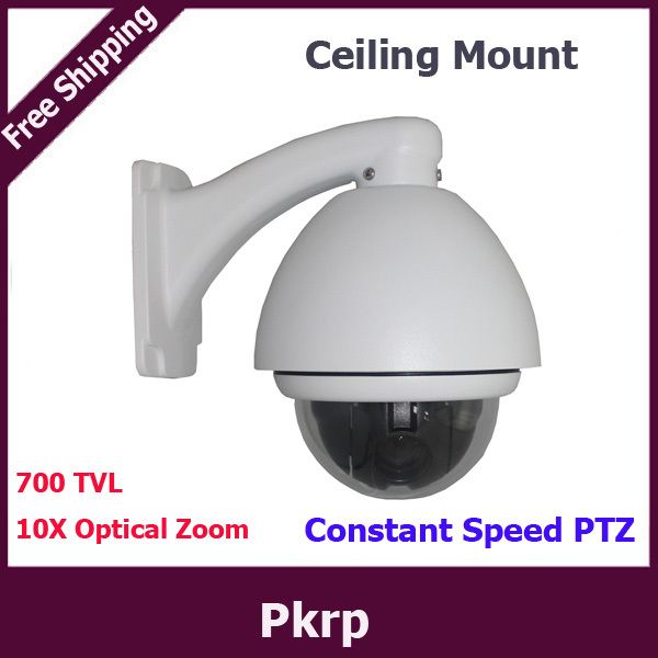 CCTV 10X Optical Zoom 700TVL Waterproof Outdoor Mini Speed Dome Mini PTZ Camera