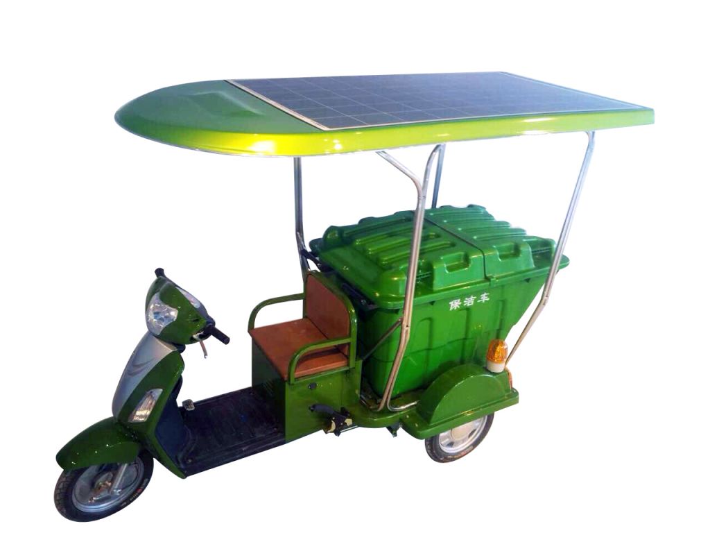 Solar Energy Electric Garbage Truck -  Sunshine Roadgod