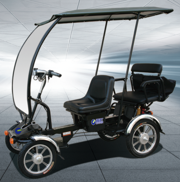 Solar electric four wheel vehicle - Sunshine Mini