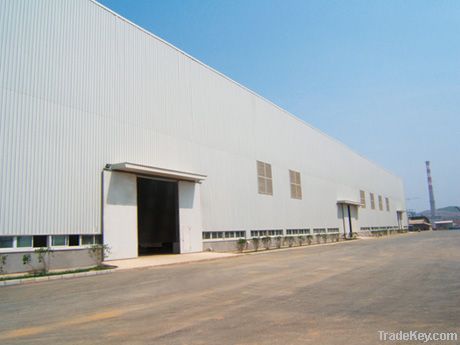 steel warehouse, steel villa