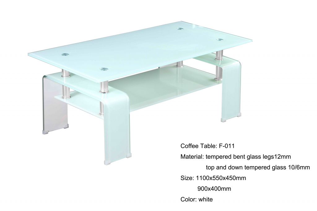 Elegant white coffee table(kailide furniture)