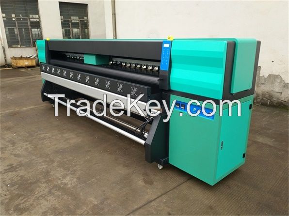 3.2m High Speed Outdoor Solvent Printer with Konica 512i heads 160m         /h by 4heads