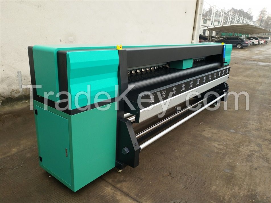 3.2m High Speed Outdoor Solvent Printer with Konica 512i heads 160mÃ‚Â²/h by 4heads