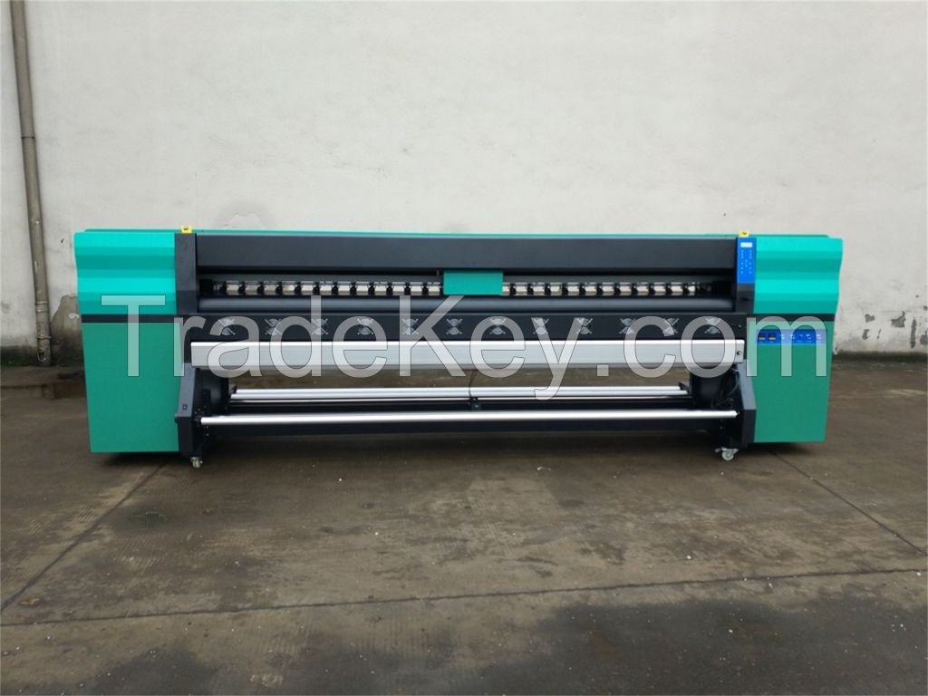 3.2m High Speed Outdoor Solvent Printer with Konica 512i heads 160mÃ‚Â²/h by 4heads
