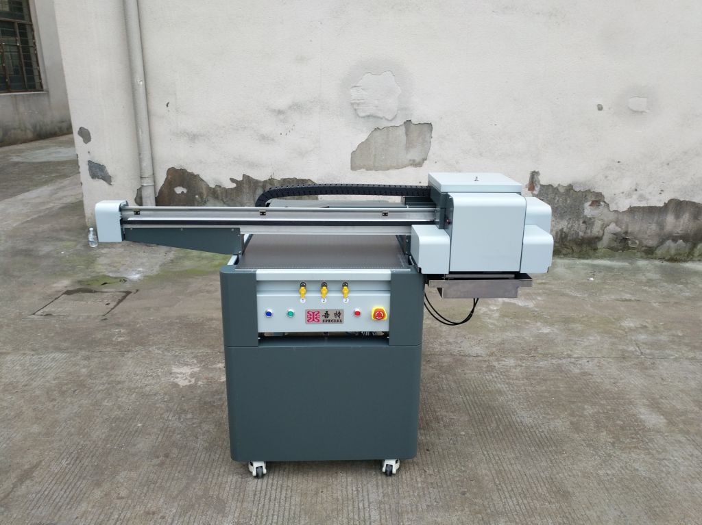 Small UV flatbed printer with Epson DX7 heads 60cm*90cm 3ft*2ft A1