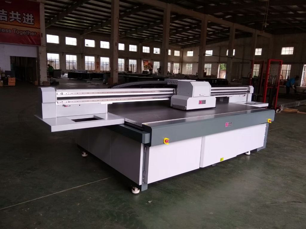 2513 UV Flatbed Printer with RICOH GEN5/GH2220/KM1024i heads heads for glass, ceramics, PVC board, wood