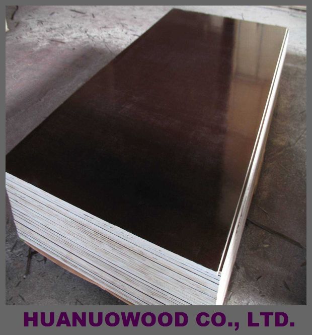 1220x2440mm Poplar Core WBP Glue Black or Brown Film Faced Plywood