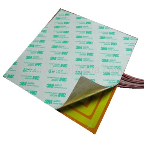 silicone rubber heater with etched foil heating pad