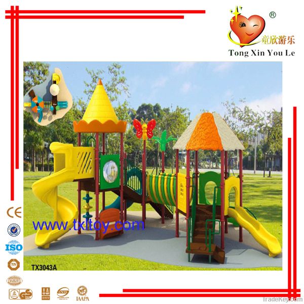 2014 large outdoor playground slide, amusement park games factory