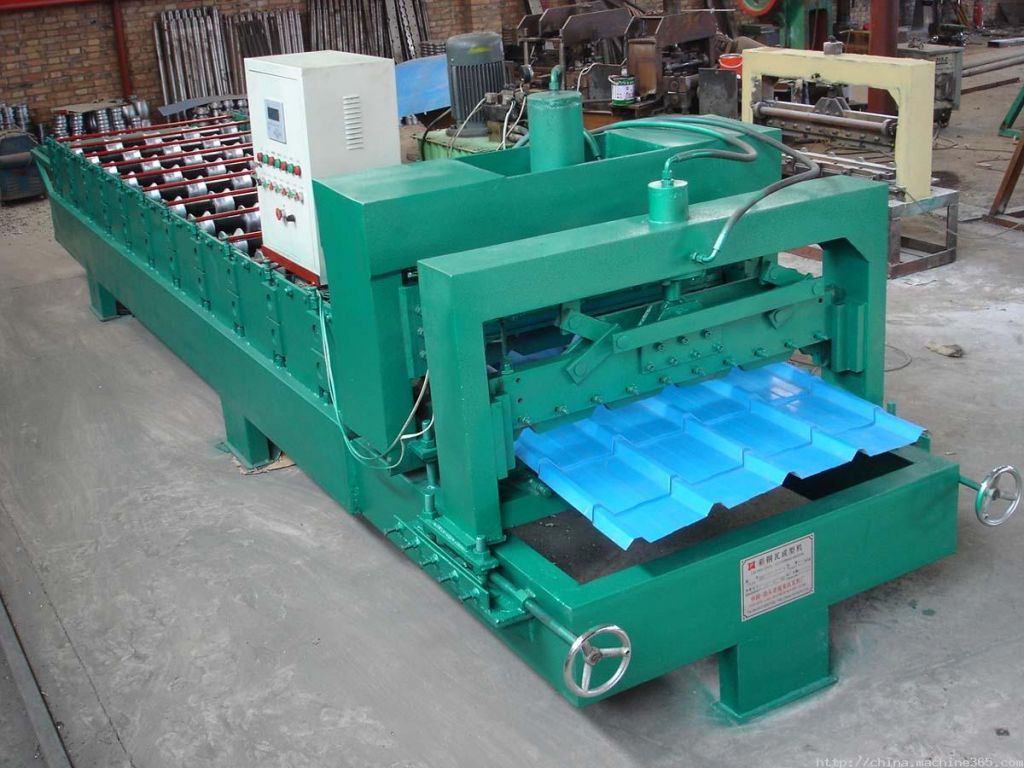 High Speed Glazed Tile Forming Machine
