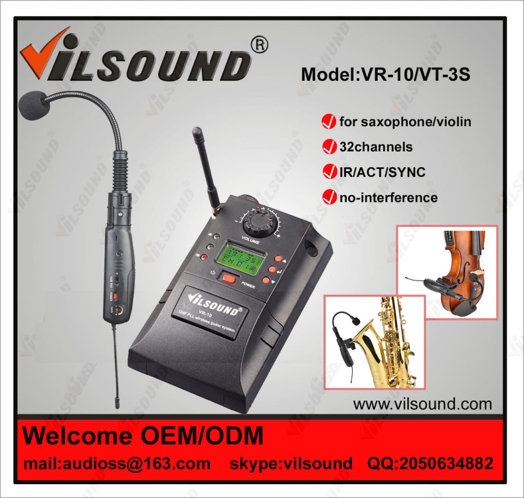 VR-10/VT-3S wireless saxophone/saxophone wireless/saxophone /violin