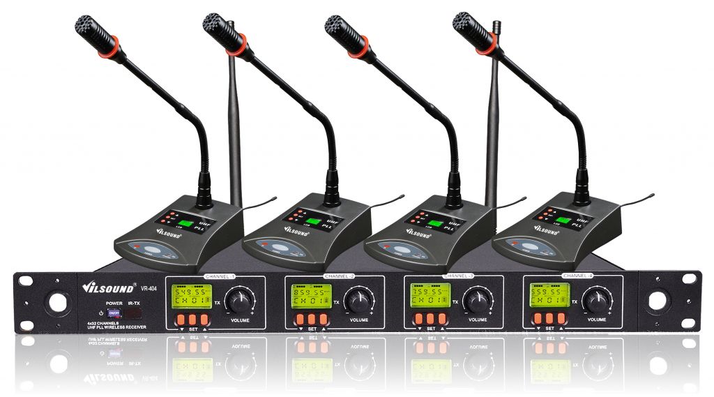 VR-404/VC-60 conference microphone/conference table microphone/conference room microphone system