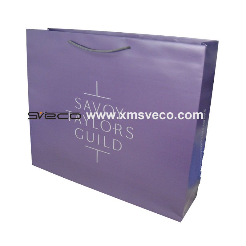 Custom printing shopping paper bag