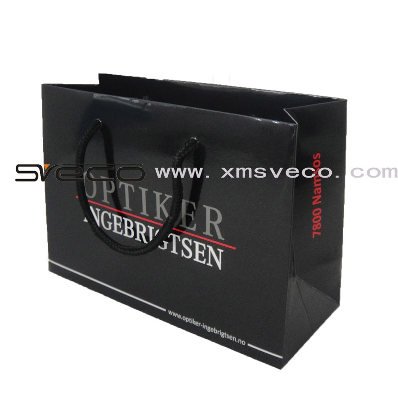 Custom recycle shopping paper bag big size