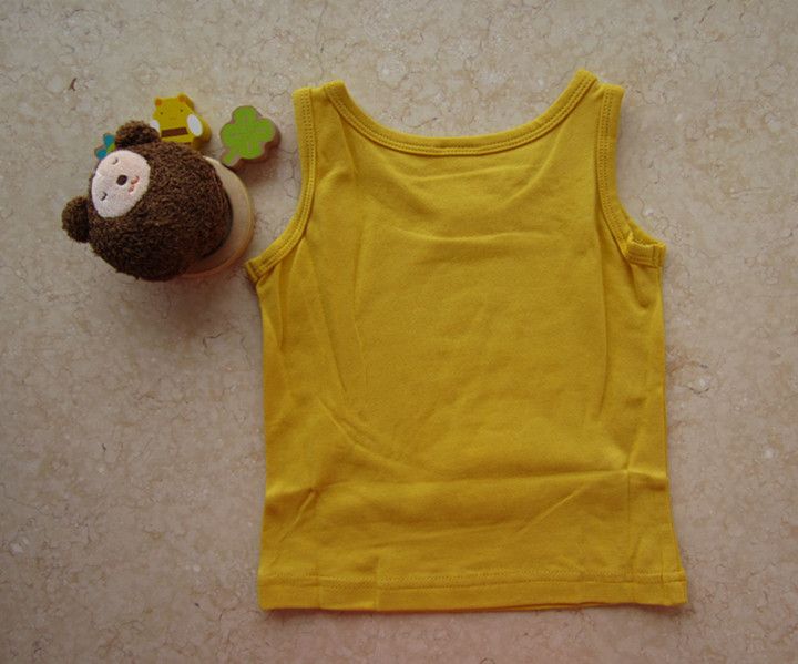 cheap Kids girl tank top stock baby summer clothing stock