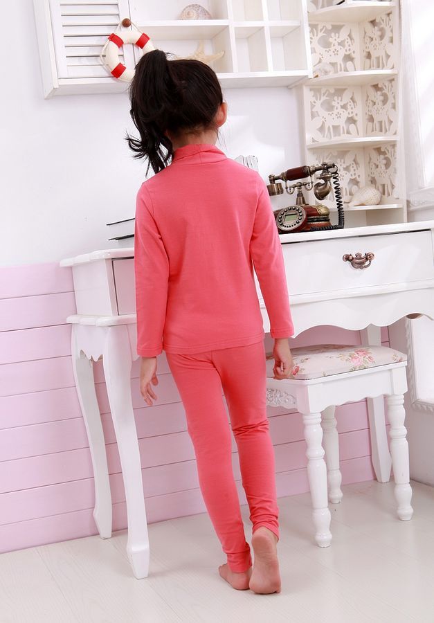 Girl winter thermal underwear sets 