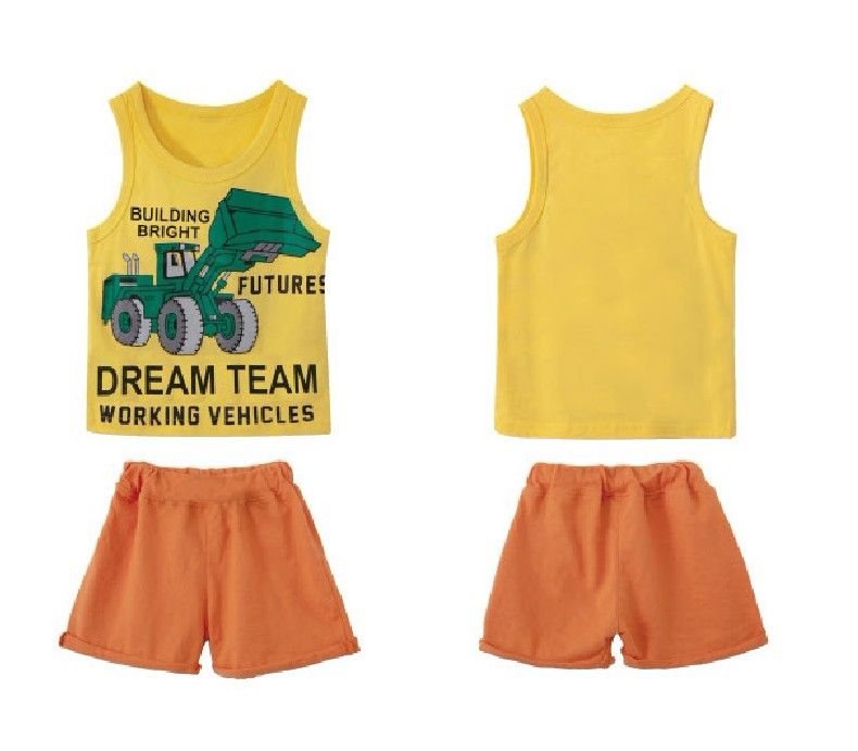 Boy's summer sets kids clothing suits