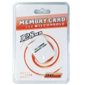 128MB Memory Card for Wii