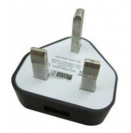 UK Plug USB Travel Charger for iPhone 