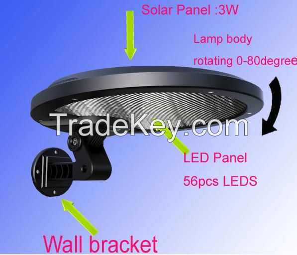 Hot Sale Products from ESHINE Led Solar Outdoor Wall Light with Motion Sensor IP 65
