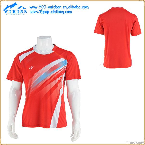 dye sublimated 100% polyester dry fit t shirts wholesale