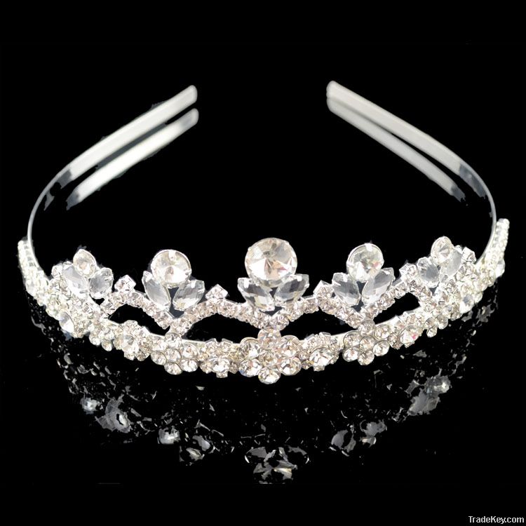 Wedding Bridal Pageant Party crystal Princess tiara crown Headband