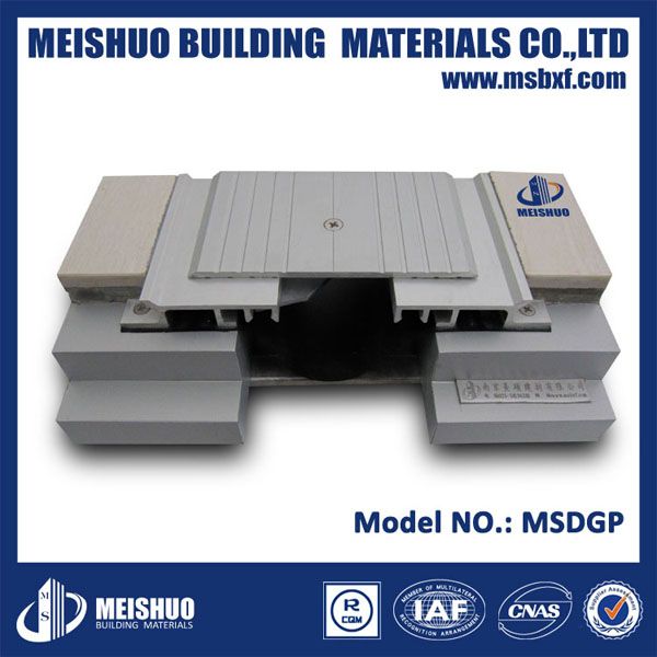Expansion Joint Covers with Extrusion Aluminum Profile for Building Materials 
