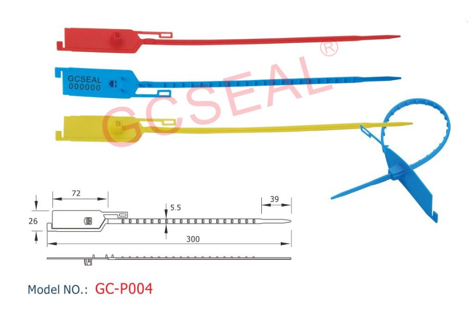 Toothed Plastic Security Seal GC-P004