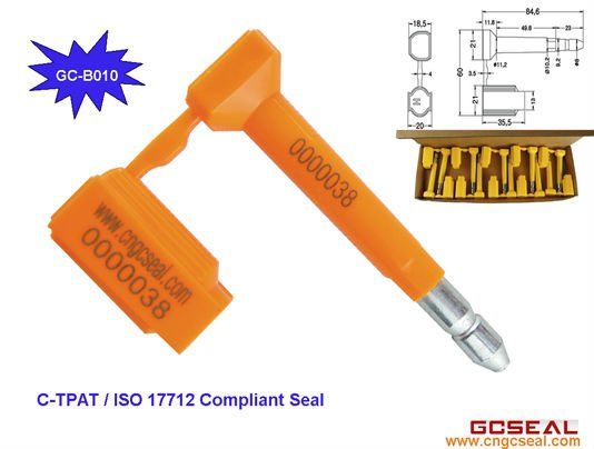High Security Container Bolt Seal GC-B010