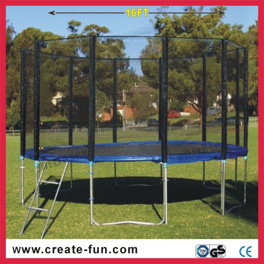 16ft low price bounce bed trampoline