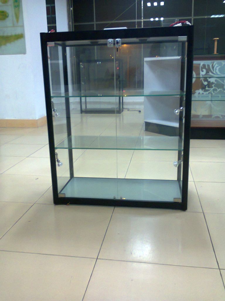 display case    showcase   display cabinet