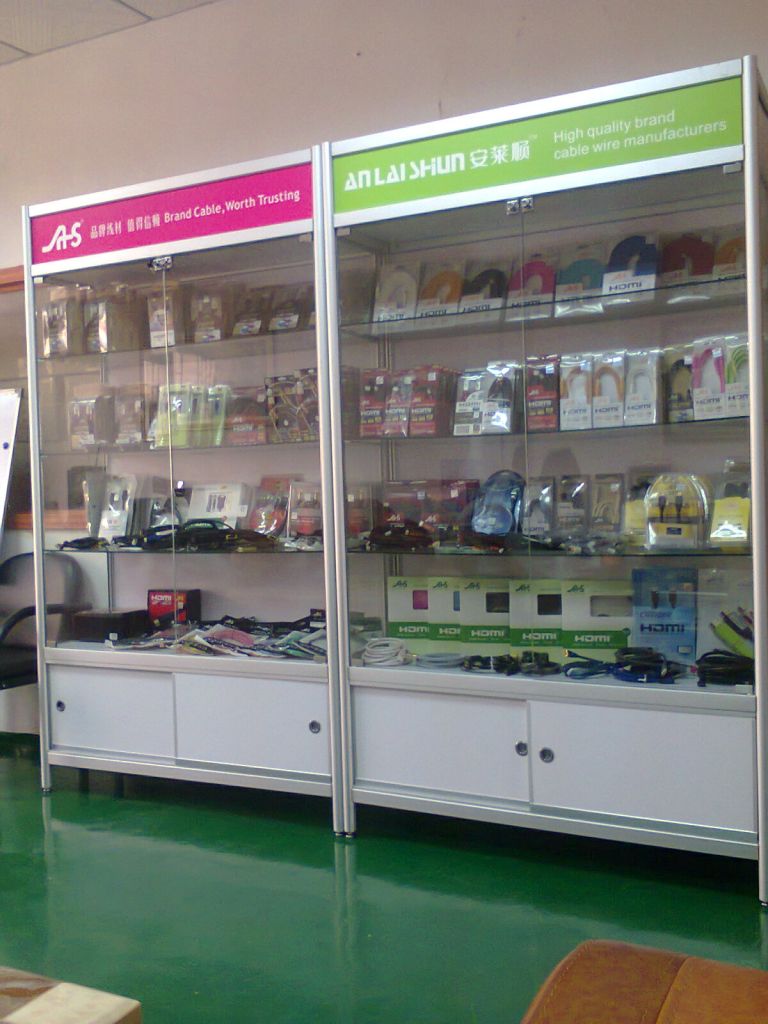 display case    showcase   display cabinet