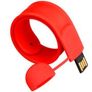 Wristband USB Flash Drivers, Silica Gel