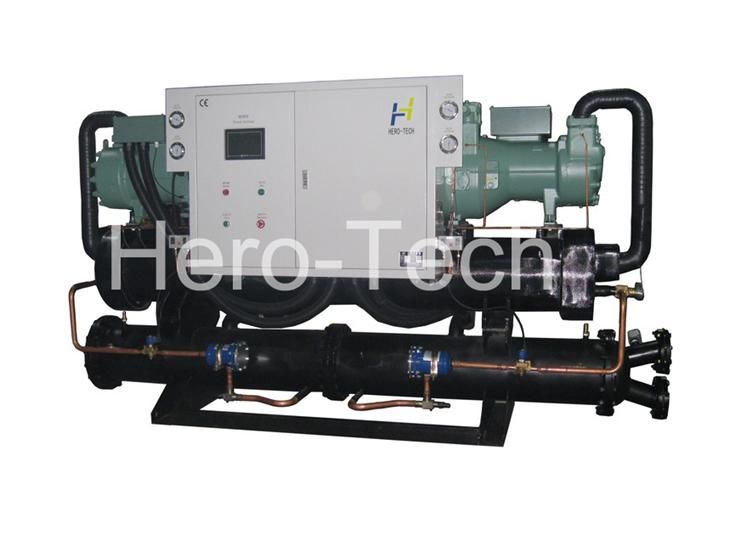 Water cooled screw chiller