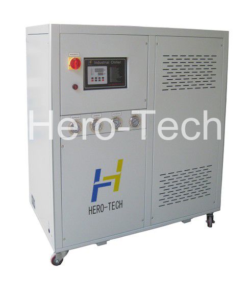 Water cooled low temperature industrial chiller