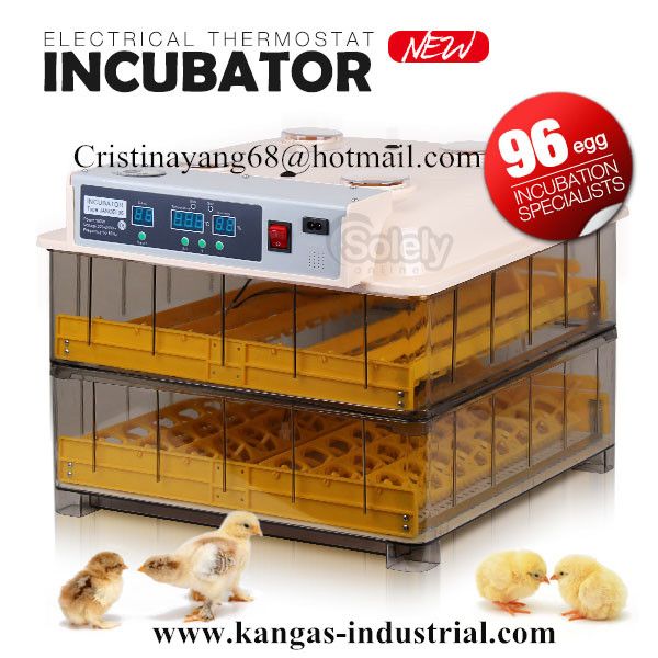 Wholesale  Cheapest Mini Chicken Egg Incubator CE Marked (KP-96)