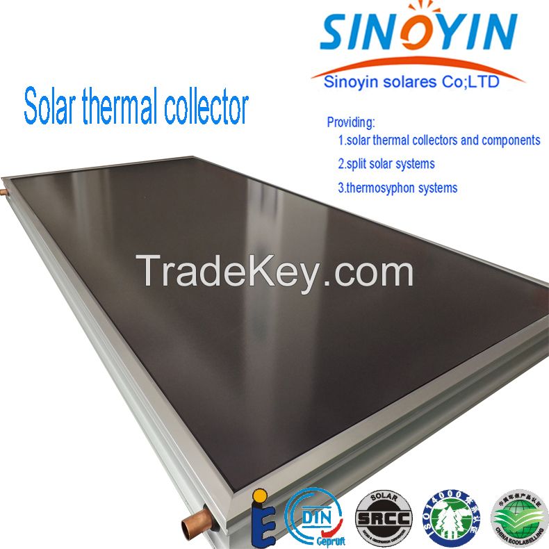 solar thermal collector of selective coating