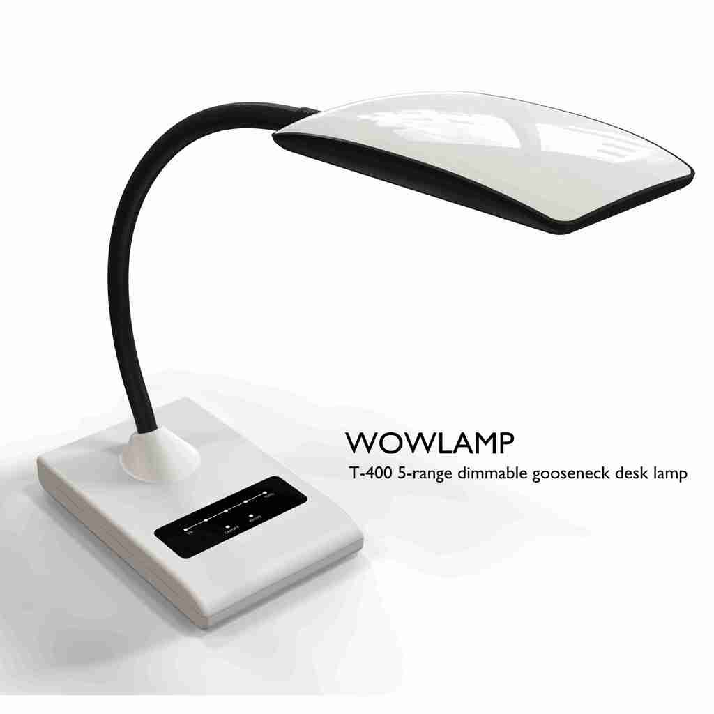 7W LED reading lamp with goose neck &  touch dimmer